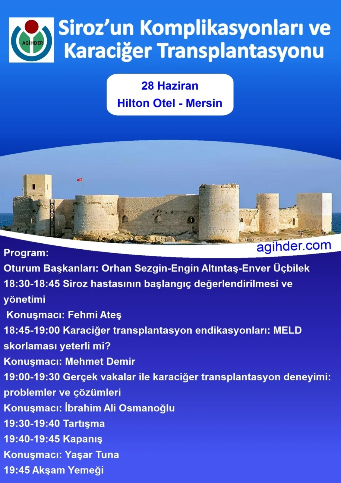 Siroz'un Komplikayonları ve Karaciğer Transplantasyonu Mersin